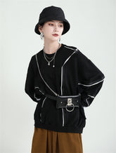 Original Design Irregular Floating Clouds Sweatshirt